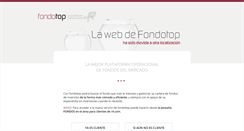 Desktop Screenshot of fondotop.com